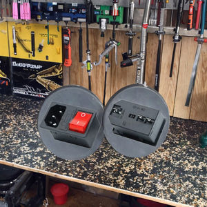 Prise femelle AC, prise industrielle médicale avec double fusible, prise plastique standard CN, marque JinChen pour pièces automobiles - Product Image 3