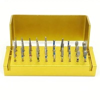 Boîte de désinfection pour porte-fraiseurs dentaires en diamant FG à 30 trous, autoclave, porte-fraiseurs en aluminium, outils dentaires