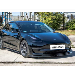 Kit de Carrocería para Tesla Model 3 2017-2020, Actualización a <span class=keywords><strong>Max</strong></span>, Incluye Labio Delantero, Difusor Trasero, Alerón y Faldones Laterales - Product Image 1