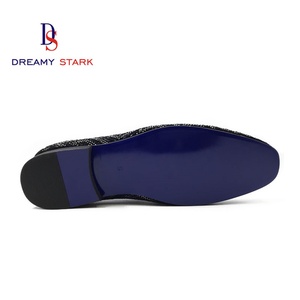 Chaussures habillées pour hommes en cuir véritable suédé de vache, peintes à la main, de haute qualité, confortables, tendance automne, avec logo personnalisé, marque originale - Product Image 2
