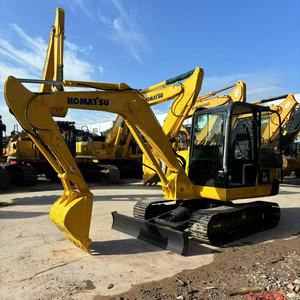 Original Japan Used Komatsu PC56 Excavator 5.6 Ton <b>Mini</b> Crawler Digger In Stock Ready To Ship Good Working Condition - Product Image 4