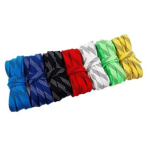 Cordones de Algodón YS de 1 cm de Ancho para Patines de Hielo, Esquí y Zapatos de Adultos y Niños con Cordones Encerados - Product Image 2