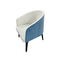 Rembourrage de bar en gros Loft en métal Chaise de restaurant à café en PU personnalisable