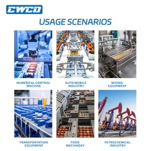 Direct aangesloten 0,55 kW~75 kW 6-polige flensgemonteerde driefasige inductiemotor met hoogprecisie tandwielkast 220V/380V IE4 laag energieverbruik - Product Image 5