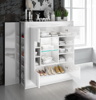 Cadre de lit double en cuir souple de luxe haut de gamme, nouveau design contemporain moderne, très grand lit avec garantie de 3 ans