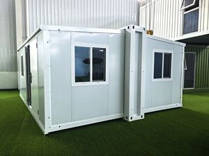 Contenedor de acero modular expandible prefabricado contemporáneo Casa Apartamento Instalación rápida Espacio temporal - Product Image 3