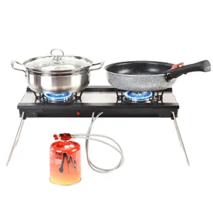 BULIN B22 Big Discount Portable Camping Stove Strong Firepower Outdoor Double Burner Gas Stove