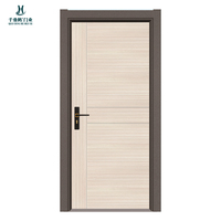 Porte battante plate composite carbone-cristal pour intérieur, étanche, insonorisée, ignifuge, pour hôpital, école, bureau, gîte