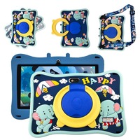 Tabletas Educativas para Niños OEM ODM de 7 Pulgadas, MTK6735 Quad Core, 1024X600IPS, Cámara Dual 3.0MP+5.0MP, Tabletas Wifi Económicas para el Aprendizaje Infantil