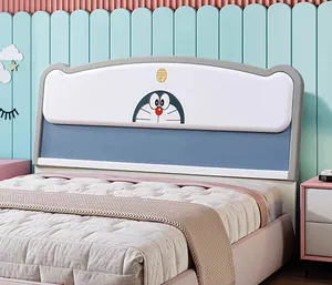 Popular preço de atacado mobília de quarto para casa conjunto de madeira casa cama quarto design dos desenhos animados cama infantil para crianças