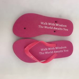 Più nuovo arrivo ODM design solido rosso stampato morbida suola in gomma delle donne usa e getta fantasia a buon mercato hotel casa pantofole - Product Image 2