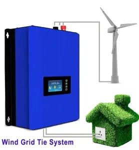 1Kw 24V 48V 96V 120V 220V Inverter ibrido eolico Controller e Inverter per Turbine eoliche 10Kw Inverter ibridi solari eolici