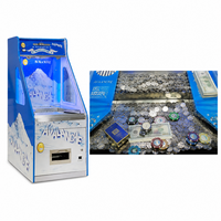 Mini machine à pousser les pièces avec changeur de billets, machine de jeu d'arcade à monnayeur pour parc d'attractions, zone de jeux, vente directe d'usine OEM ODM