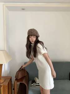 Nouveau Béret en Coton Rayé Fait Main pour <span class=keywords><strong>Femme</strong></span> 2025 – Collection Printemps-Été, Style Décontracté Plage et Artiste - Product Image 3