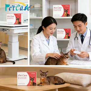ชุดตรวจวินิจฉัยโรค <span class=keywords><strong>FIV</strong></span>/FELV/FHW 3-in-1 สำหรับ<span class=keywords><strong>แมว</strong></span>ที่บ้าน แบบรวดเร็ว ความไวสูง พร้อมตัวอย่างฟรีสำหรับสัตวแพทย์ - Product Image 6