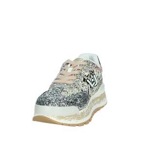 Baskets Liu-Jo Donna Amazing 26 Argento Silver Glitter Style plateforme - Product Image 5