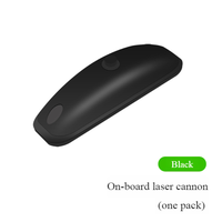 Lumière stroboscopique laser rechargeable pour toit de voiture, à monter sans outil, lampe décorative extérieure clignotante