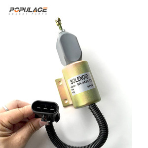 Vanne solénoïde SA-4532-12 12V DC pour arrêt du gaz, pour moteurs Cummins - Product Image 3