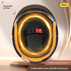 Casco Medio Ajustable para Scooter Eléctrico, Nuevo Casco de Seguridad con Estándar Nacional para Motocicleta y Bicicleta Eléctrica - Product Image 3