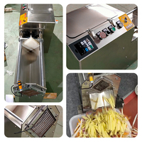 Commerciële elektrische friet snijmachine van roestvrij staal, aardappel snijmachine, aardappel reepjes snijder