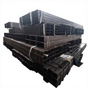 <span class=keywords><strong>Tube</strong></span> carré en <span class=keywords><strong>acier</strong></span> galvanisé noir ASTM A500 Gr.b 50x75, section creuse soudée, structure en <span class=keywords><strong>acier</strong></span> <span class=keywords><strong>rectangulaire</strong></span> - Product Image 1