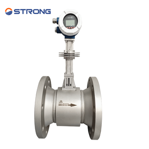 Ultra Hassas Kolay Kurulum DN50 Vorteks Debimetre Flanşı Hava Gaz Azot Yağ Su Ölçümü için OEM Paslanmaz Çelik - Product Image 3