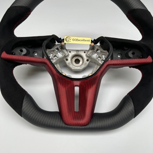 Volant en fibre de carbone véritable personnalisé de qualité supérieure avec garniture pour <span class=keywords><strong>Nissan</strong></span> GTR <span class=keywords><strong>R50</strong></span> 2017-2025 - Product Image 2