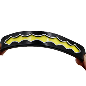 Luces diurnas para coche, luces diurnas COB de silicona, luces antiniebla, 12V, luces decorativas de reequipamiento. - Product Image 4