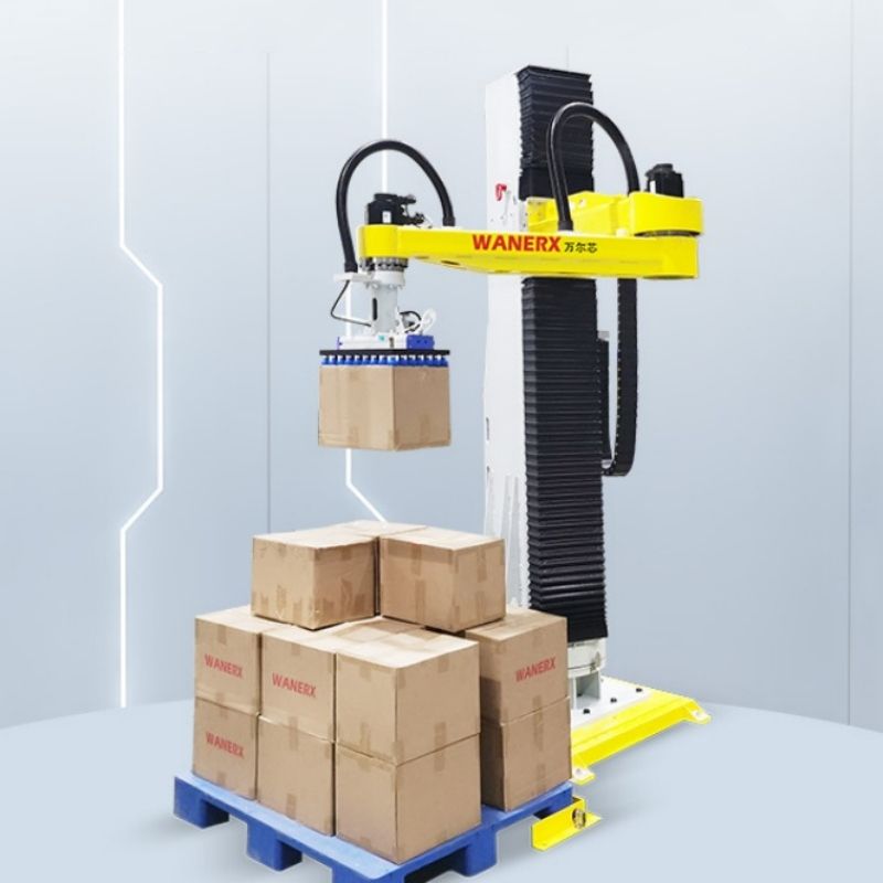 Automatic Electric Palletizing Robot for Cartons 150kg Column Stacking ...