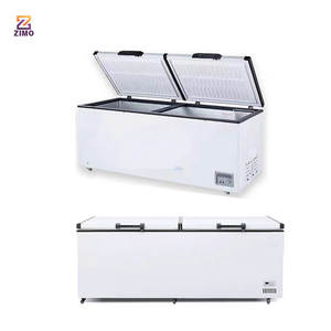 <span class=keywords><strong>Congélateur</strong></span> <span class=keywords><strong>horizontal</strong></span> commercial personnalisable de marque Novel Black à coffre profond avec roues, 2/3/4 portes - Product Image 5