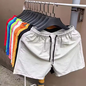 Pantalones Cortos Deportivos para Hombre, de Alta Calidad, 100% Algodón, con Estampado Puff, Logotipo Personalizado, Estilo Urbano, Casual, Holgados - Product Image 1