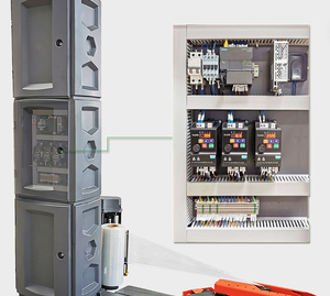 Tự động điều khiển từ xa roping Hệ thống bộ phim kéo dài Pallet căng máy bao bì Pallet máy bao bì - Product Image 2