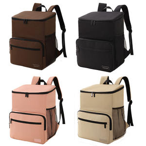 Soğutucu sırt çantası yalıtımlı su geçirmez 27L sırt çantası soğutucu kadınlar için yumuşak yan plaj soğutucu çanta - Product Image 3