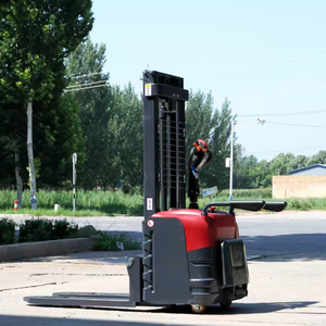 <strong>Electric</strong> <strong>Pallet</strong> <strong>Stacker</strong> Lifter 1.5 Ton 2 Ton Capacity 1.6m-3.5m Walkie <strong>Rider</strong> with <strong>Electric</strong> <strong>Stacker</strong> Forklift - Product Image 6