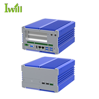 Nouvelle conception PC industriel embarqué sans ventilateur Intel 12e génération Core i5-1235U i7-1255U, 2 ports LAN, 6 ports COM, GPIO, large plage de tension pour l'automatisation