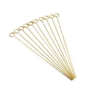 장소 카드 디스플레이 랙 웨딩 루프 원형 골든 루프 카드 홀더를위한 꽃 픽 클립 - Product Image 1