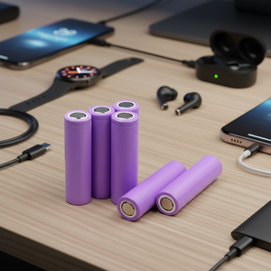 FEB <span class=keywords><strong>3</strong></span>.7V 18650 円筒形NMCバッテリーセル 800mAh 1200mAh 1500mAh 2600mAh 1500サイクル 消費家電向け - Product Image 1