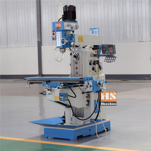 Fresadora Vertical HSHUASHUO ZX6350C de Alta Precisión con Pantalla Digital de Tres Ejes, Especializada en Metalurgia, Motor de 380V - Product Image 2