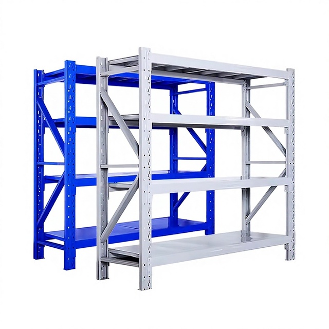 Factory Warehouse Racking Heavy Duty Pallet Rack Industrial Shelf Racks Steel Shelving Corrosion Protection Powder Coated Finish