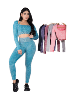 Leggings de sport et yoga pour femmes, taille haute, extensibles dans quatre directions, respirants, avec logo personnalisé imprimé, collection 2026 - Product Image 1