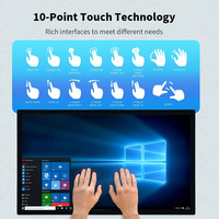 Touchwo 43 ''55'' 65 "Pantalla táctil Led Multi Touch Interactive Flat Panel Display Monitor para uso de profesores de educación en el aula