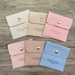 ถุงใส่เครื่องประดับสีม่วงขนาดเล็กแบบกำหนดเองขายดี พร้อมโลโก้ส่วนตัว - Product Image 6