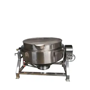 Factory Price Industrial Sugar Cooking Pots With Mixer/marmelade Jacketed Cooker With Agitator/candy Cooking Machine