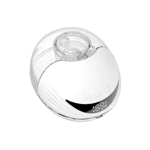 Pompa payudara elektrik lepas tangan kualitas tinggi kebisingan rendah bebas BPA pompa payudara tunggal isi ulang dengan flensa 210ML