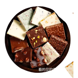 Factory Wholesale Snacks Cheap Quality Candy <strong>Composite</strong> bar <strong>Chocolate</strong> Variety of Flavors Mixed Nuts and Hazelnut <strong>Chocolate</strong> - Product Image 2