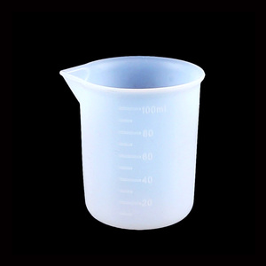 Vaso Graduado Transparente de Plástico PE de 100 ml a 10 L, Taza Medidora Multiusos de Polietileno para Laboratorio, Cocina y Mezclado - Product Image 4