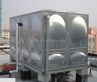 Réservoir d'eau en acier inoxydable de haute qualité 1000-50000L Réservoirs d'eau galvanisés Réservoir d'eau assemblé