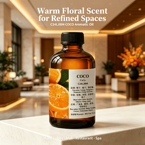 C24LJ004 COCO Aceite de Fragancia Floral Oriental, Aroma Cítrico Amaderado de Larga Duración para Difusor de Aroma Comercial para Hoteles y SPA - Product Image 3