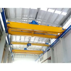 Customized High Quality Large Span 22m Workshop Double Girder Overhead Crane 30 Ton with Double Heavy Hooks