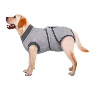 Combinaison de récupération post-opératoire durable en coton <span class=keywords><strong>pour</strong></span> animaux de compagnie, vêtement anti-anxiété <span class=keywords><strong>pour</strong></span> chien, alternative au collier de protection, vente en gros - Product Image 5